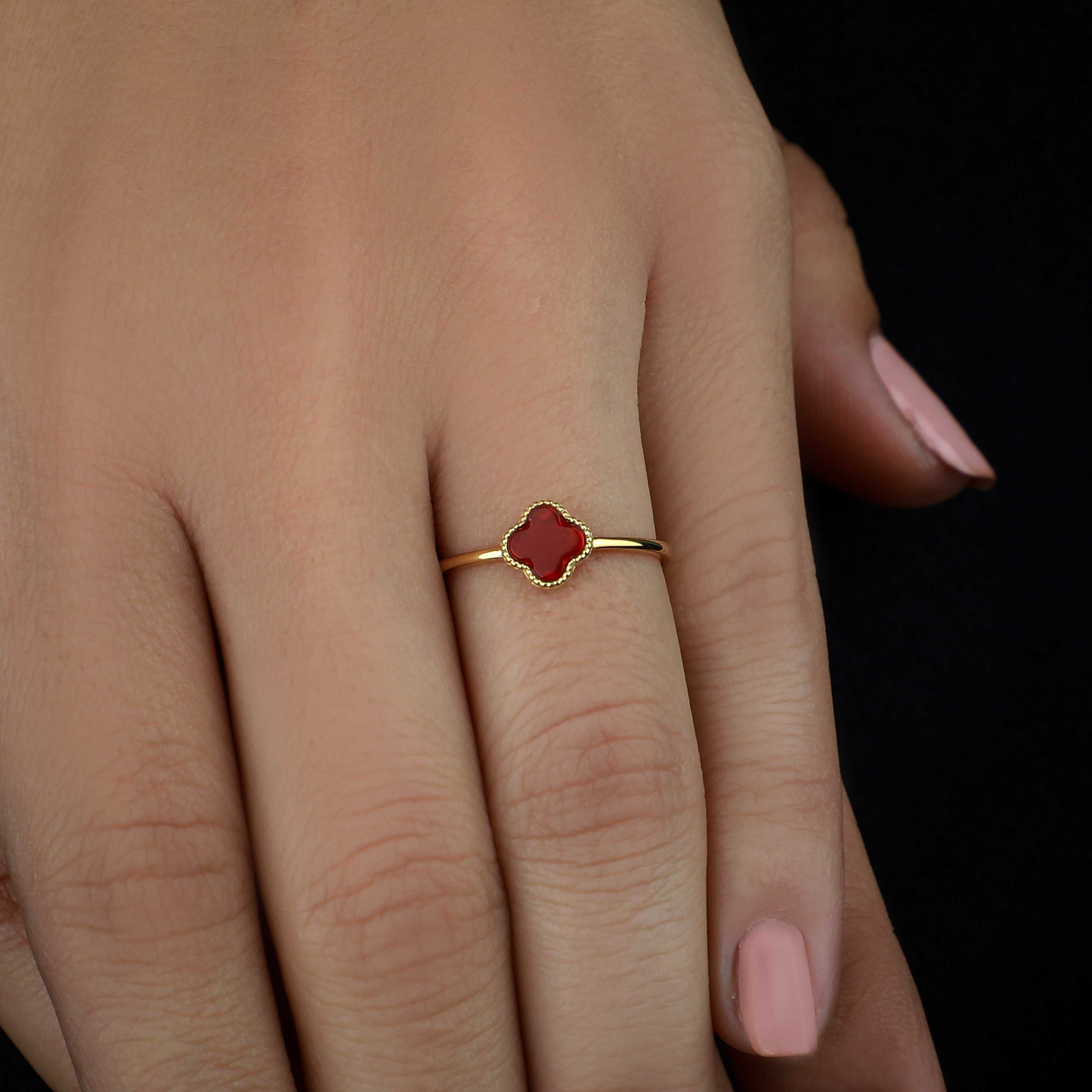 18 karat gold ring, Turkish made - (H-0318)